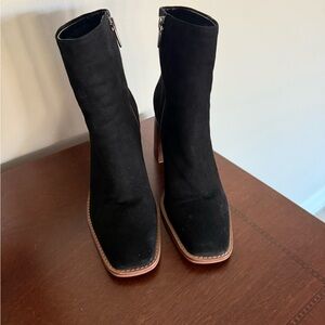 Vince Camuto Black Ankle Booties
